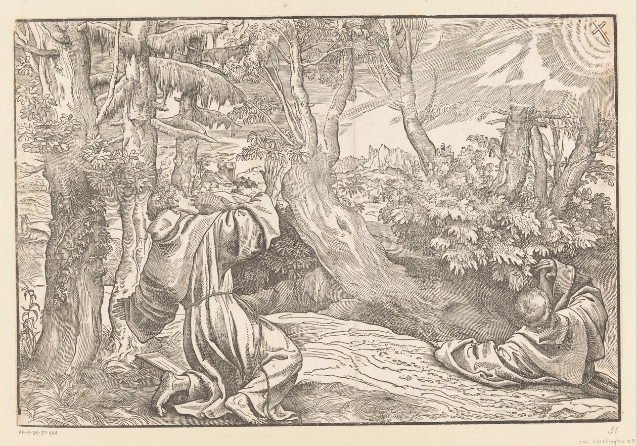 Saint François reçoit les stigmates - Titiaan