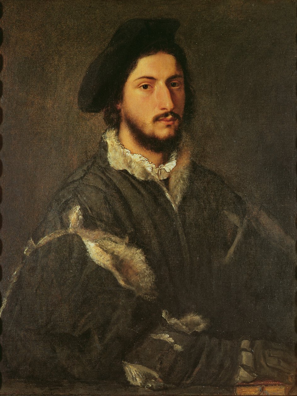 Portrait de Vincenzo Mosti, v.1520 - Tiziano Vecelli