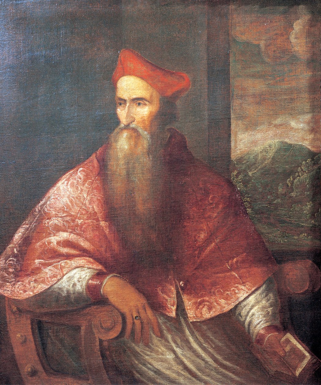 Portrait de Pietro Bembo - Titian (c.1488 1576)