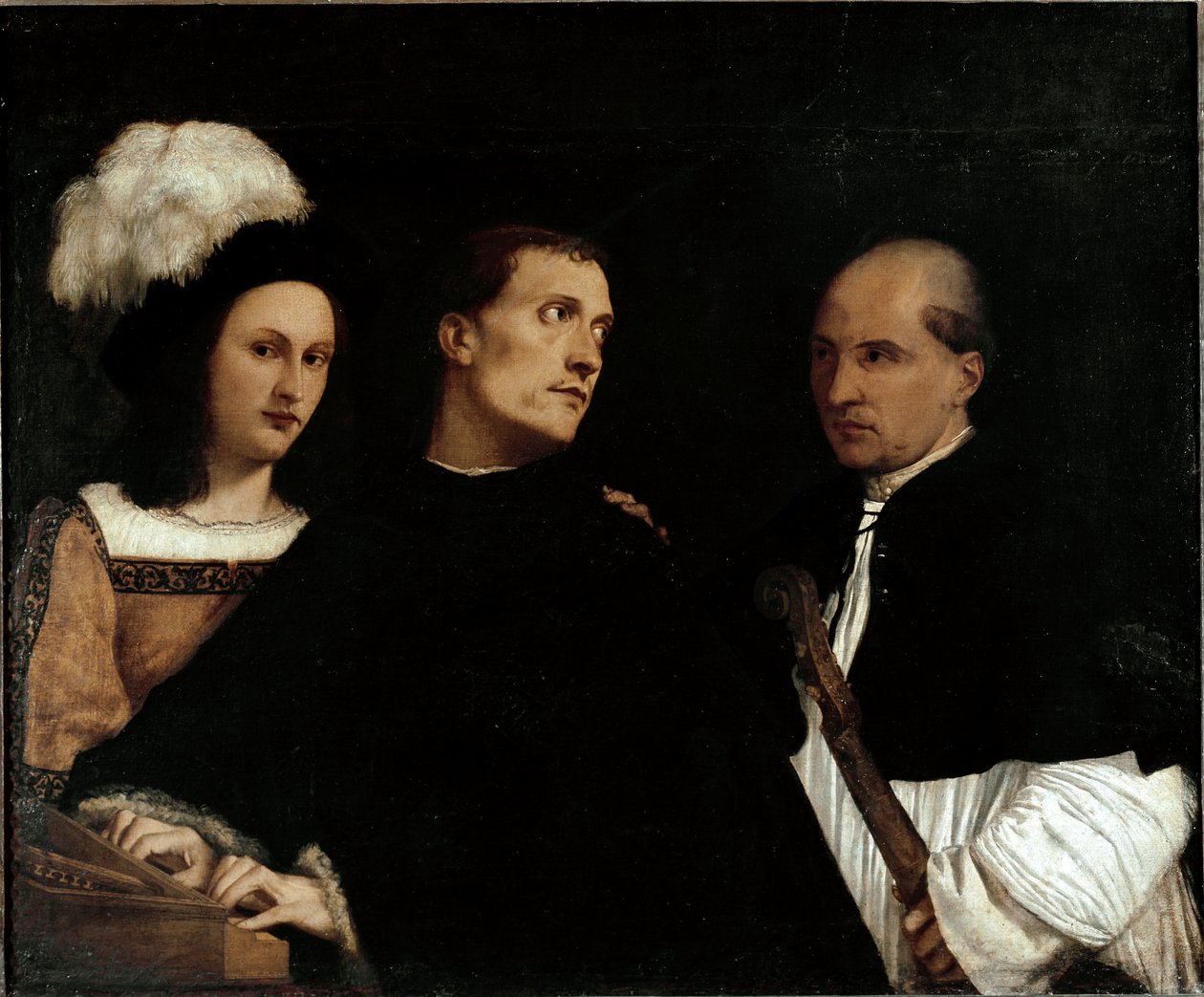 Le Concert (ou Concerto interrompu) - Titian (c.1488 1576)