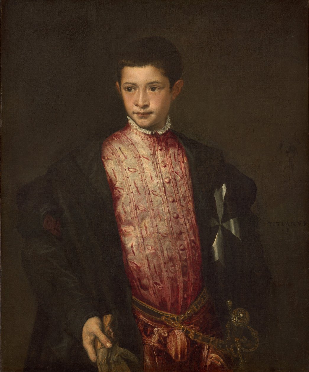 Ranuccio Farnese - Titian