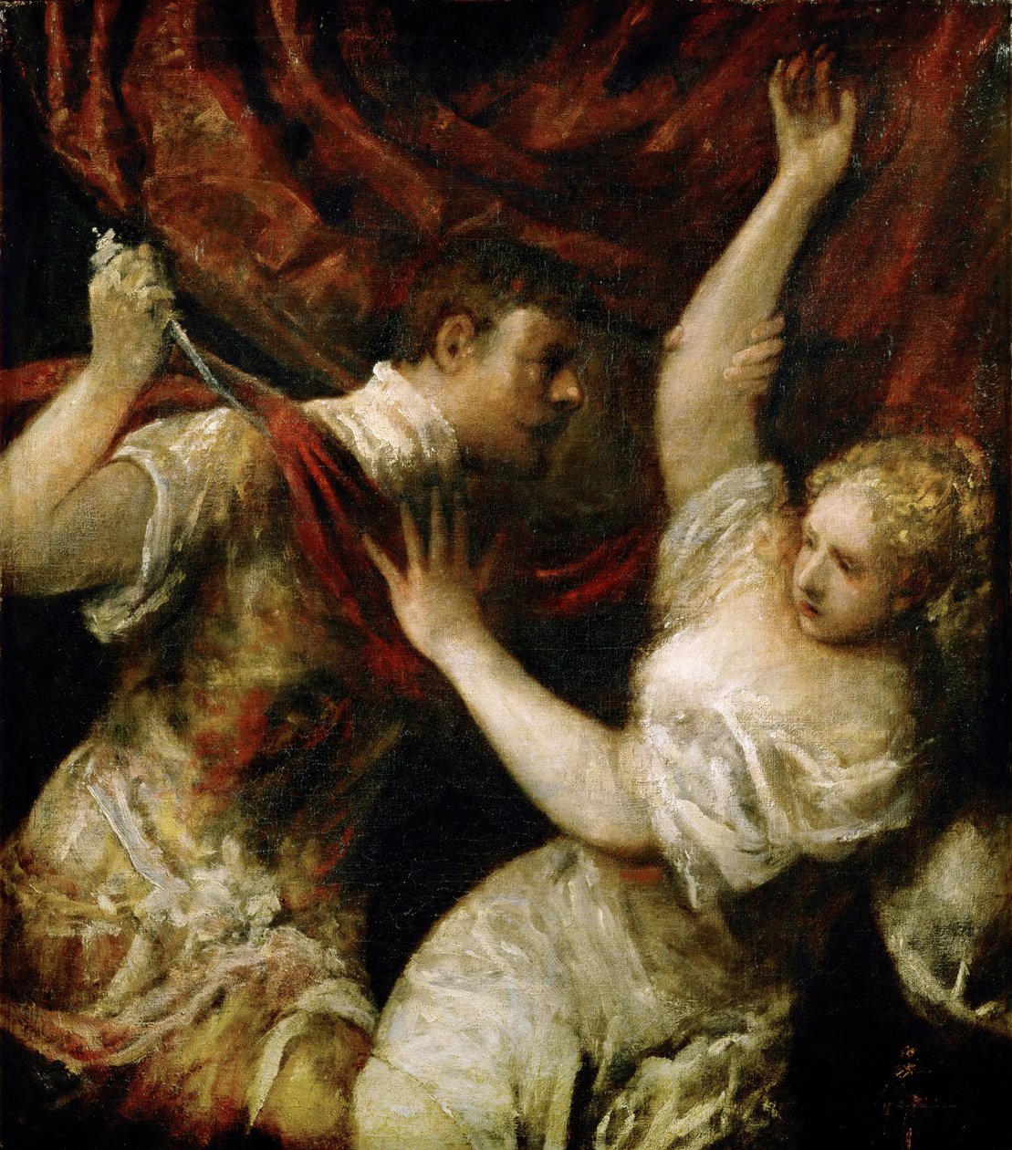 Tarquinius et Lucrèce - Titian