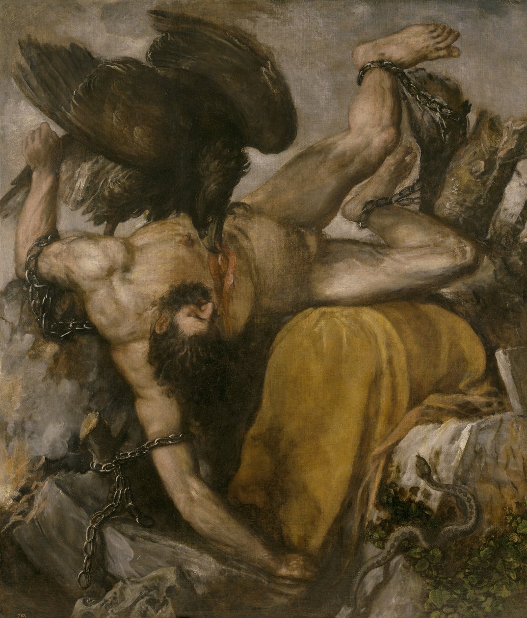 Tityos, 1548-1549 - Tiziano Vecelli
