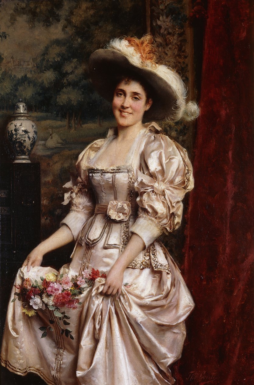 La marchande de fleurs - Tito Conti