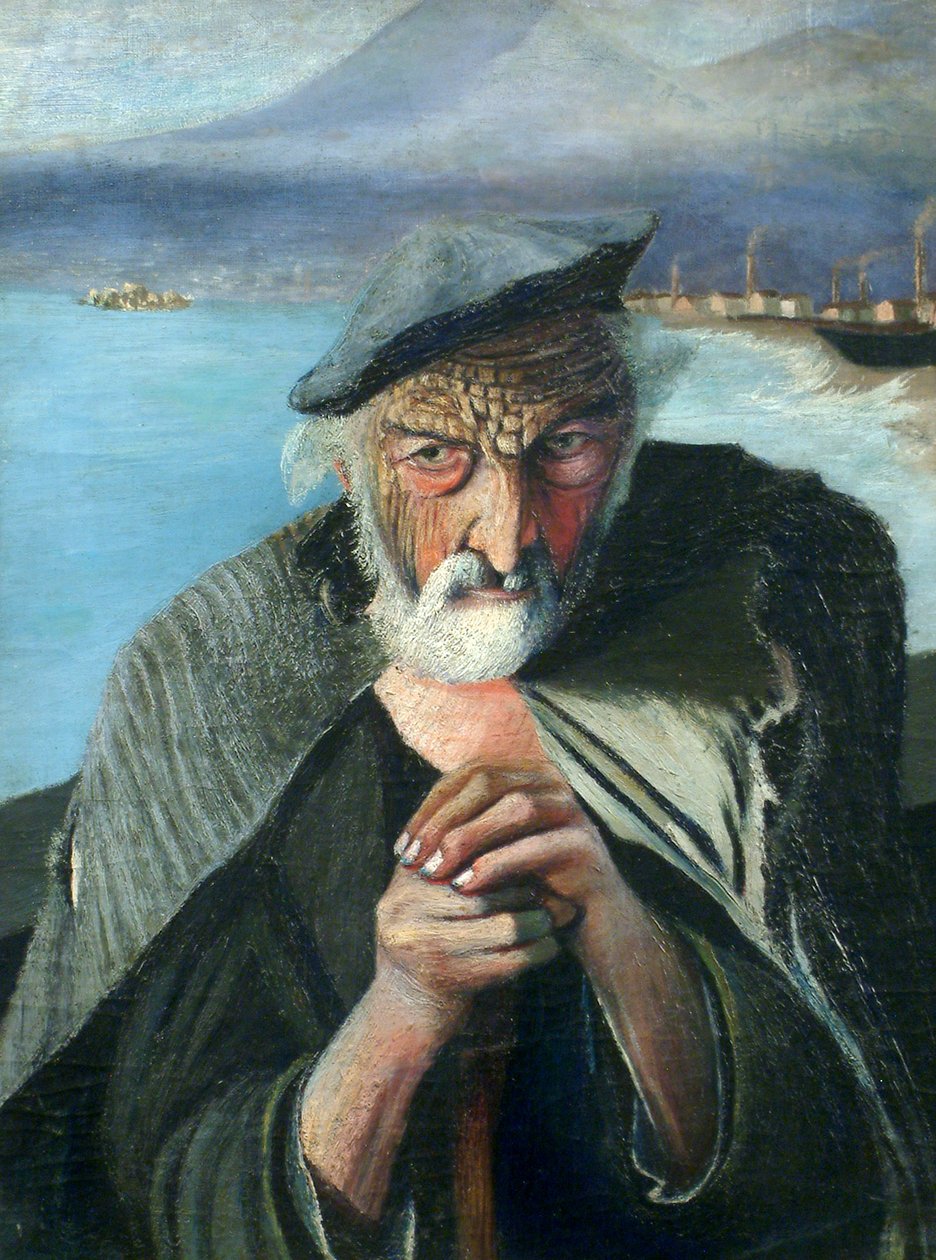Vieux pêcheur - Tivadar Kosztka Csontvary