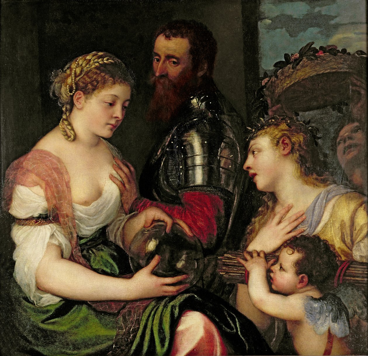 Allégorie de la vie conjugale - Tiziano Vecelli