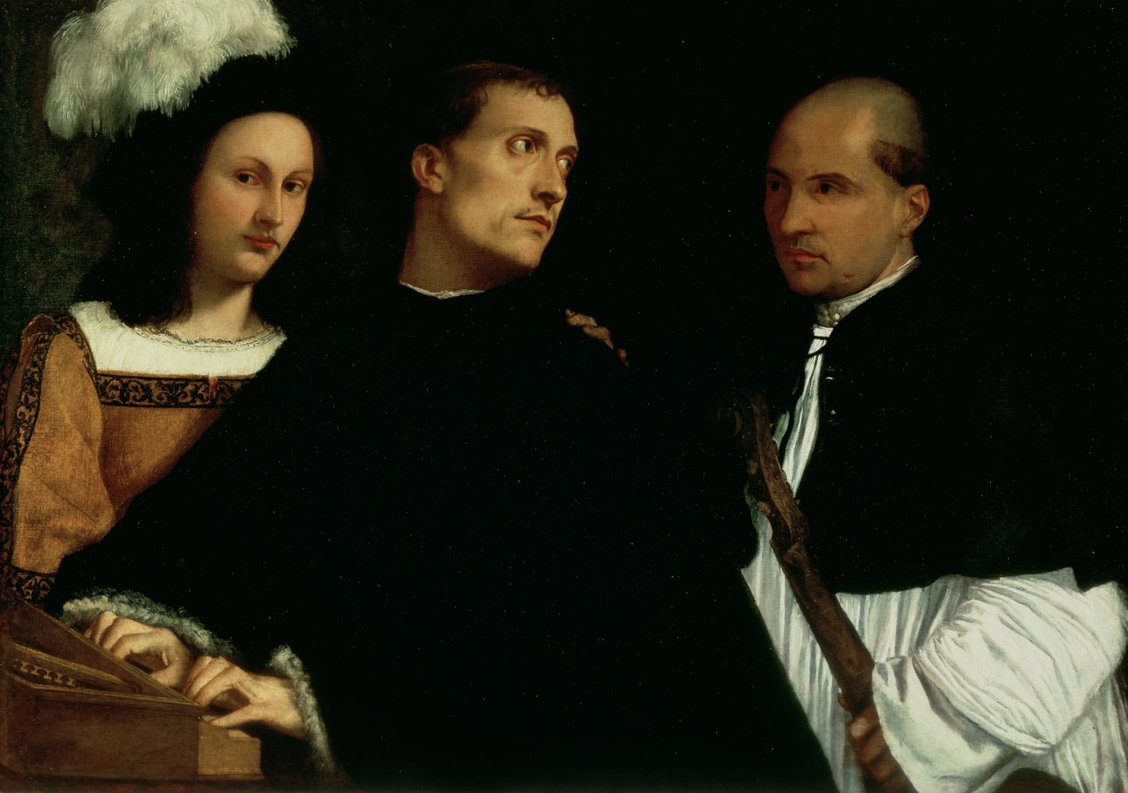Concert interrompu, c.1512 - Tiziano Vecelli