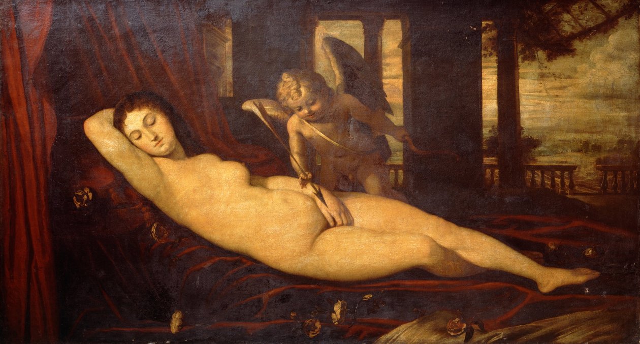 Vénus endormie - Tiziano Vecelli