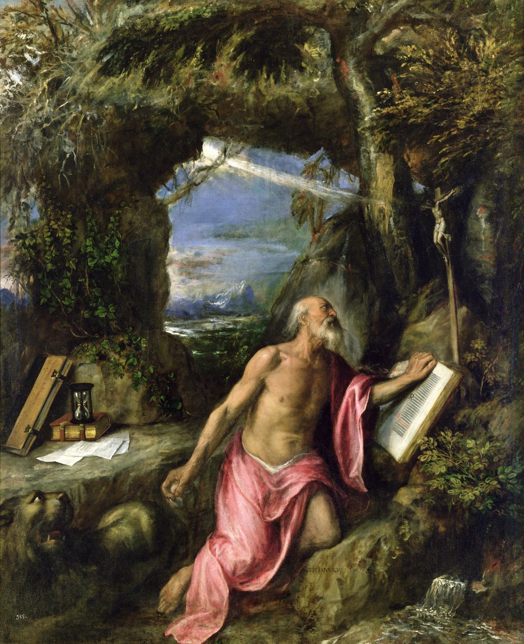 Saint Jérôme - Tiziano Vecelli