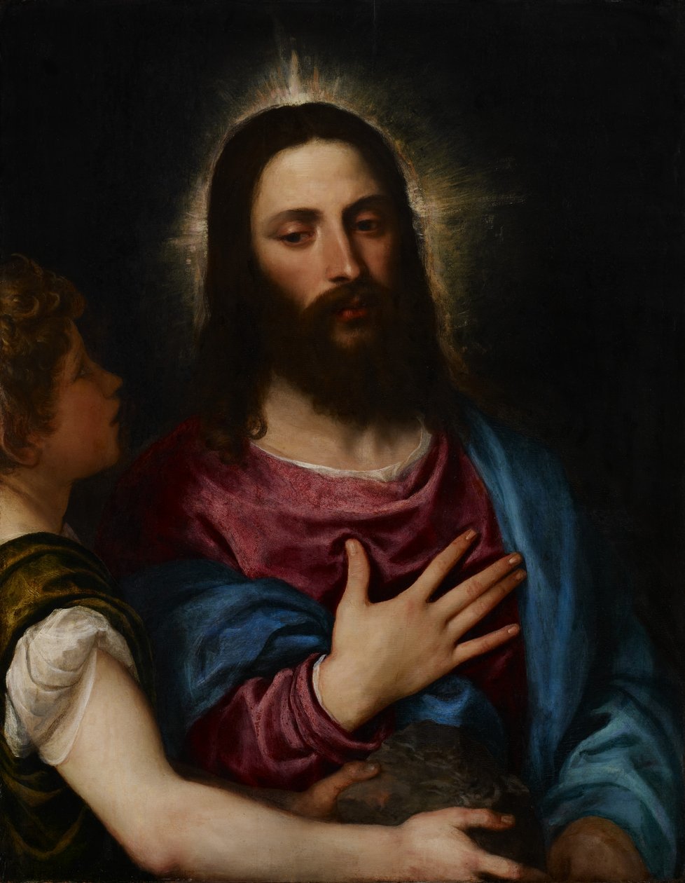 La Tentation du Christ, vers 1516-25 - Tiziano Vecelli