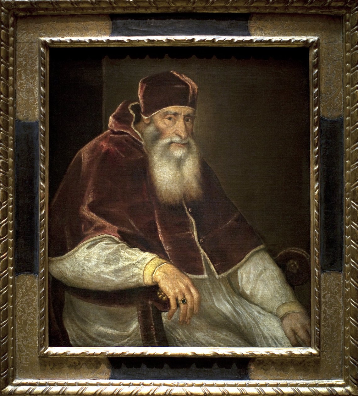 Pape Paul III (Alessandro Farnese) - Tiziano Vecelli
