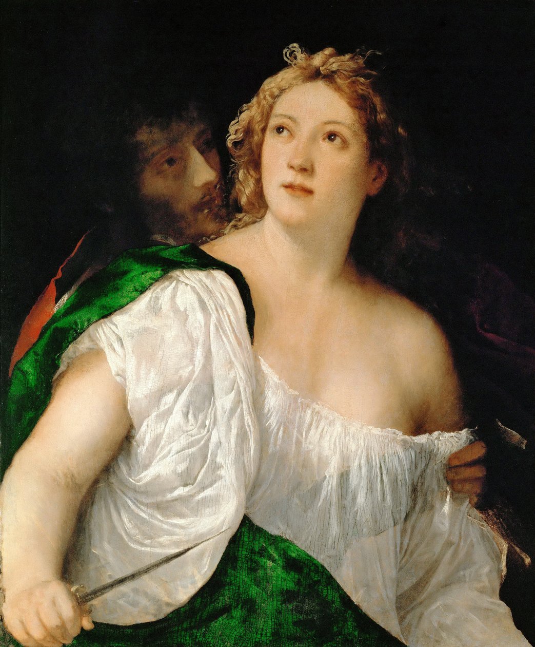 Tarquinius et Lucrèce, 1516-1517 - Tiziano Vecelli