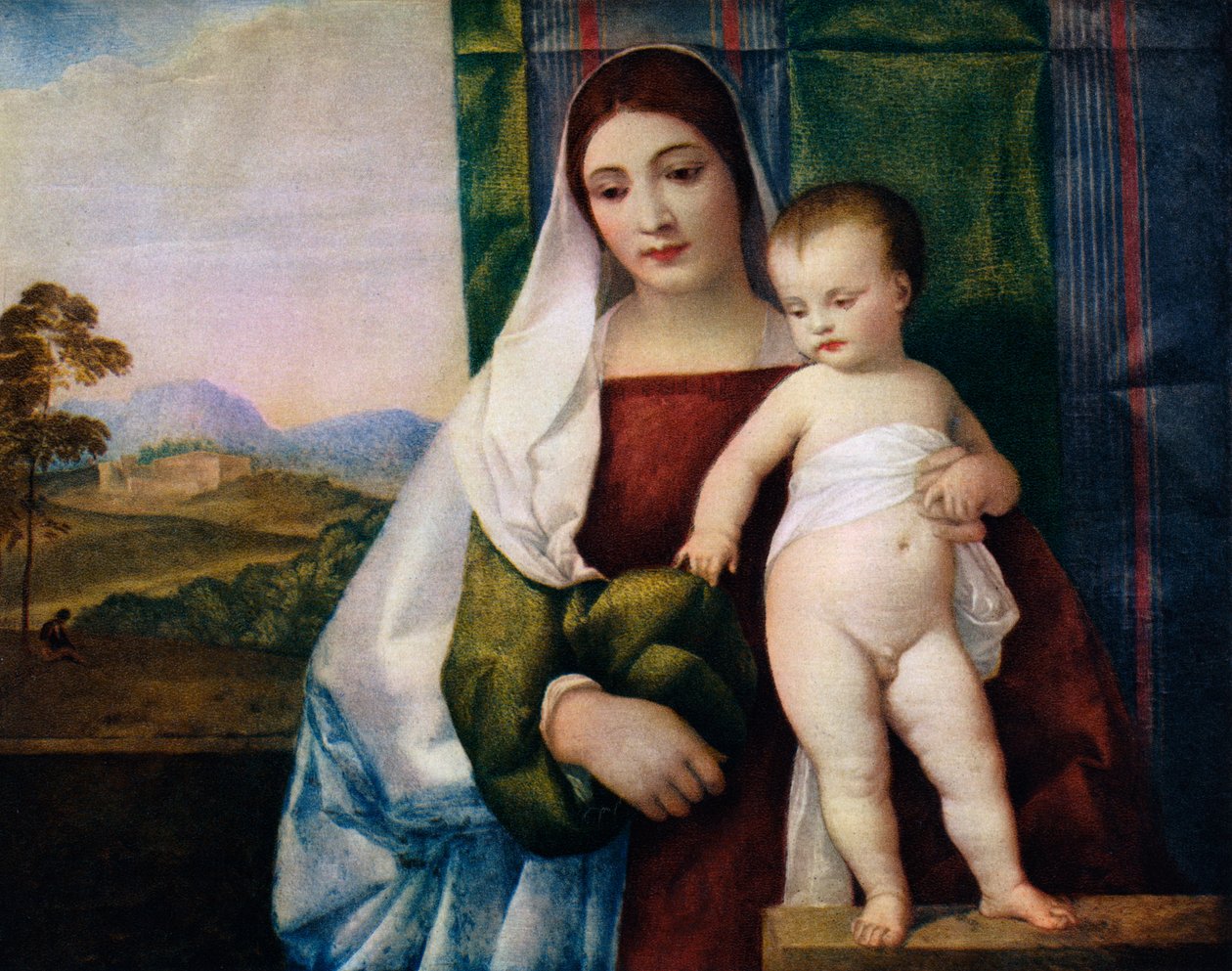 La Madone des Gitans, vers 1510, 1937 - Tiziano Vecelli