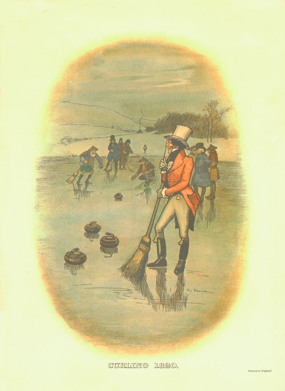 Curling, 1820 - Tom Browne