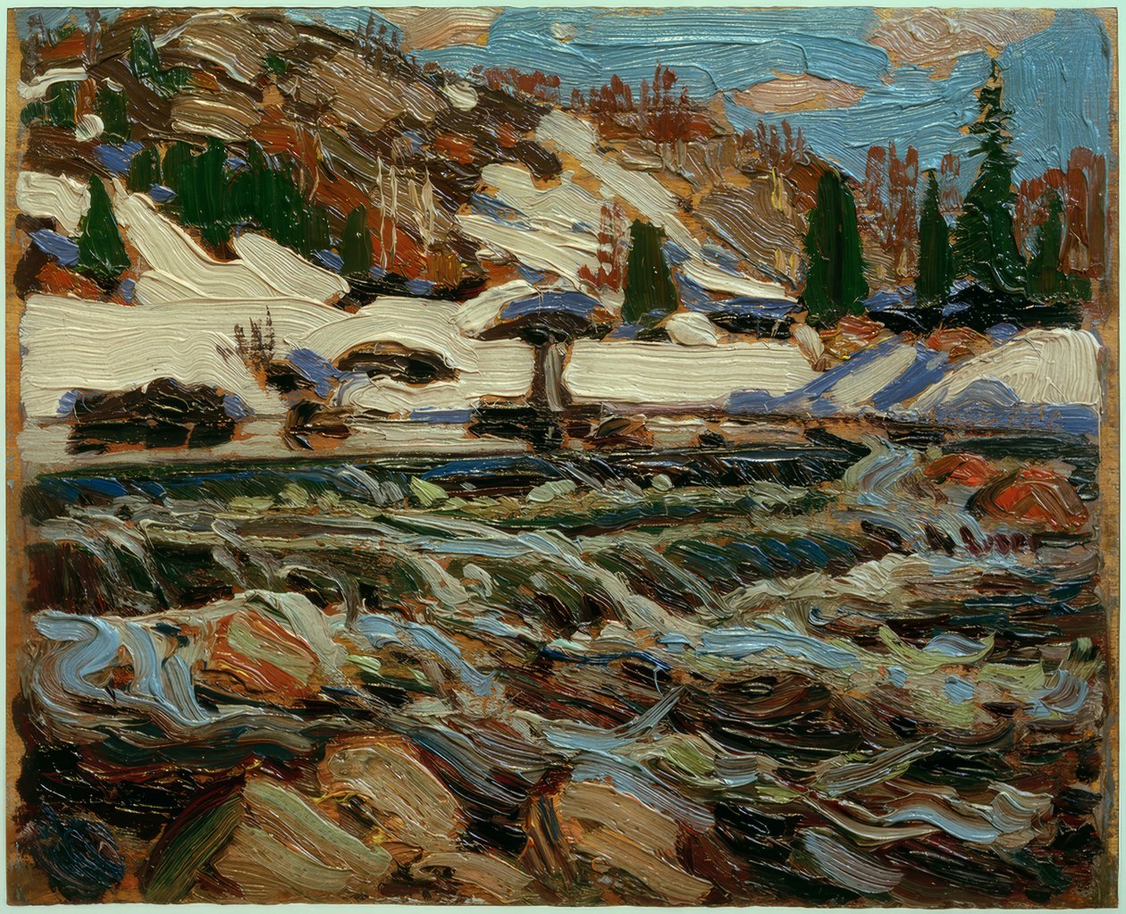Les rapides - Tom Thomson