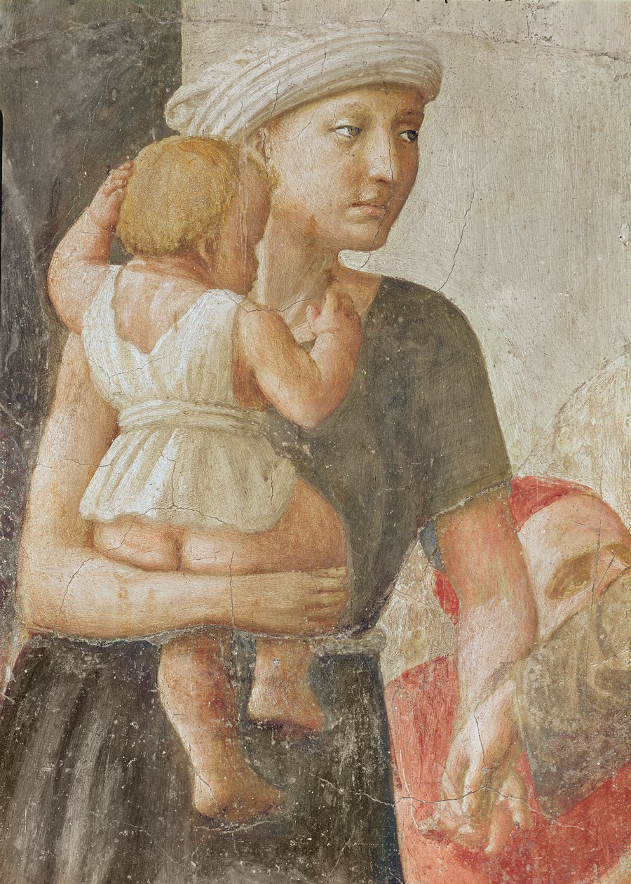 Détail de la femme et de l