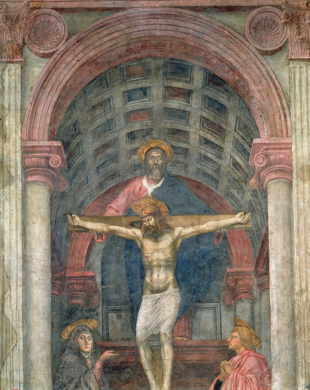 La Trinité (détail) - Tommaso Masaccio