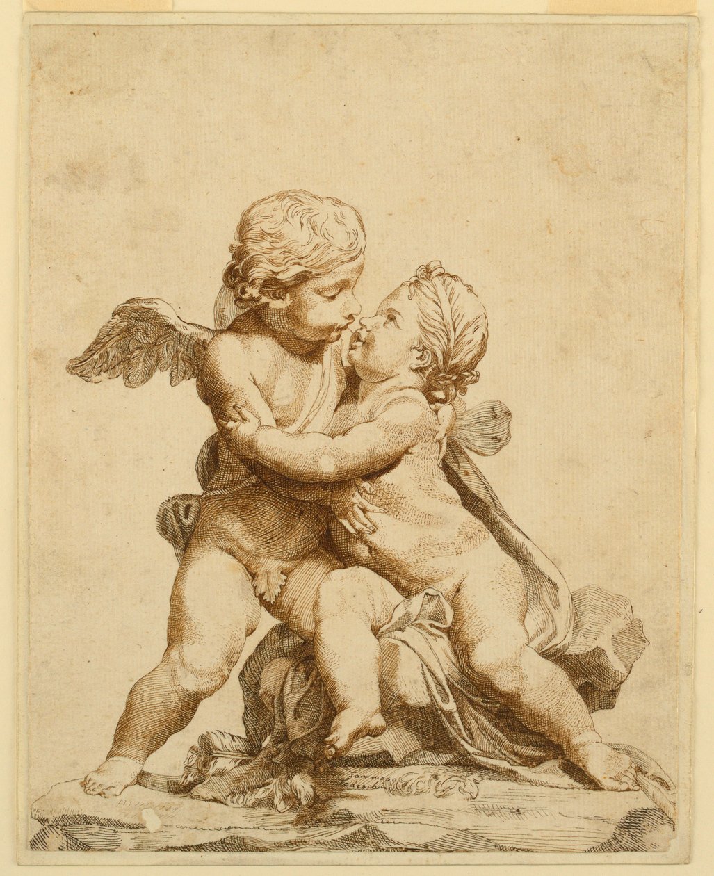 Deux cupidons s