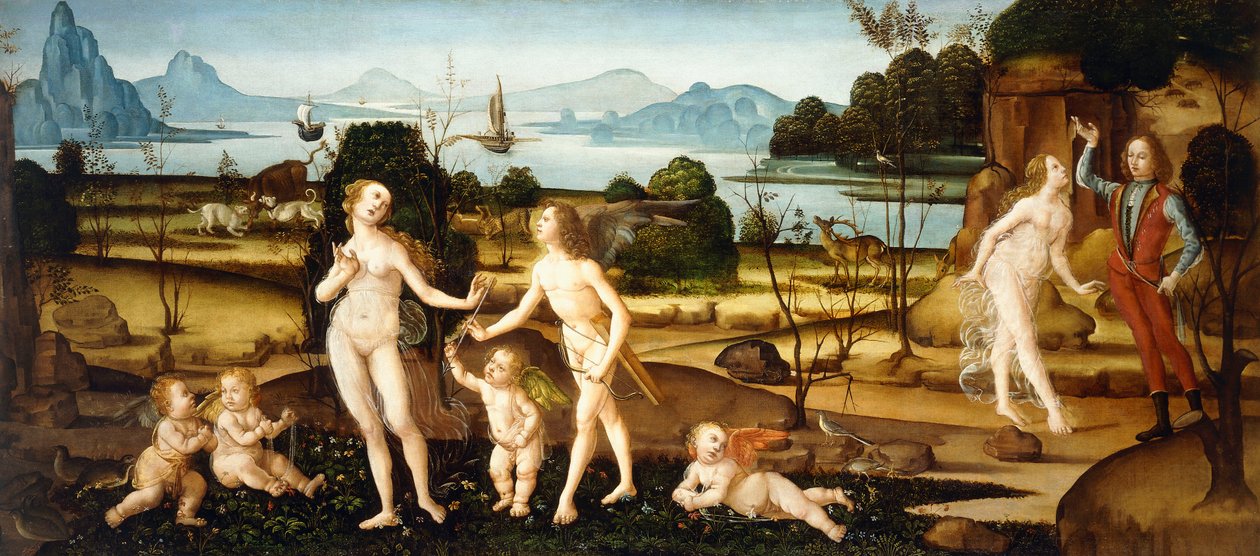 Vénus et Adonis - Tommaso Aldrovandini