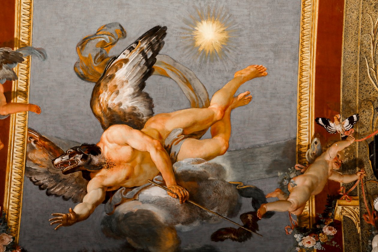 Uranus en Anubis avec tête de chien - Tommaso Conca