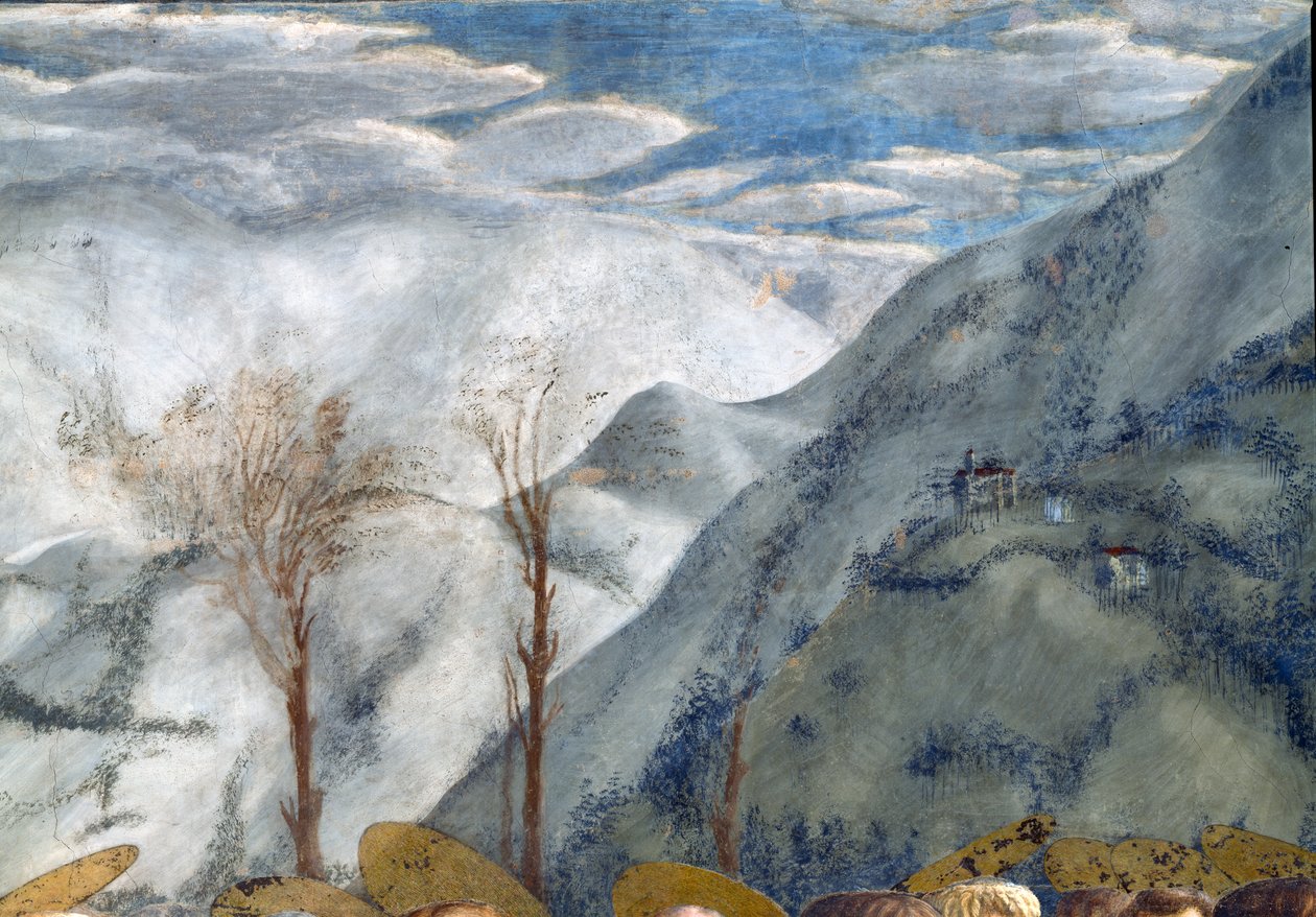 Scène de montagne, Chapelle Brancacci - Tommaso Masaccio