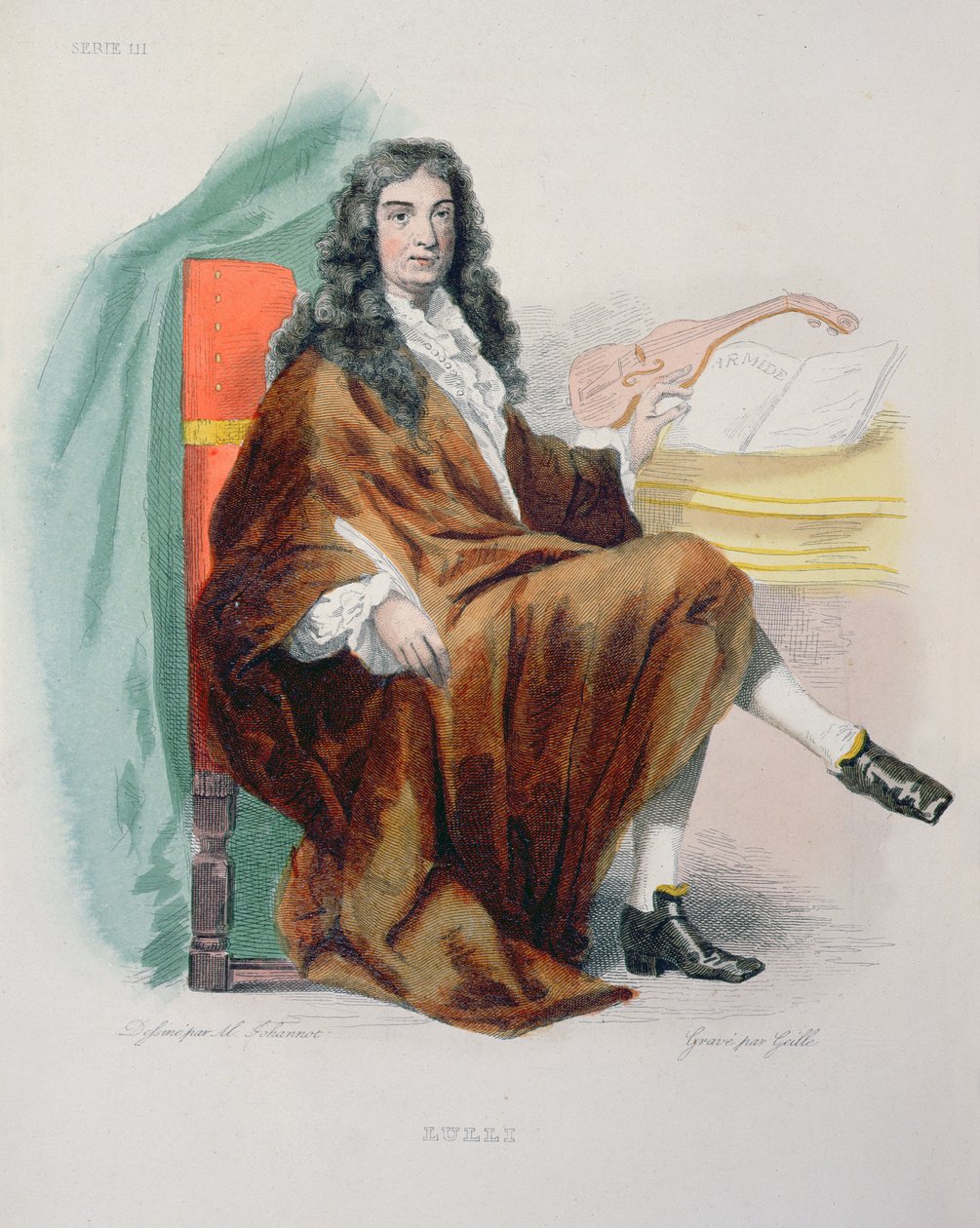 Jean-Baptiste Lully (1632-87) - Tony Johannot