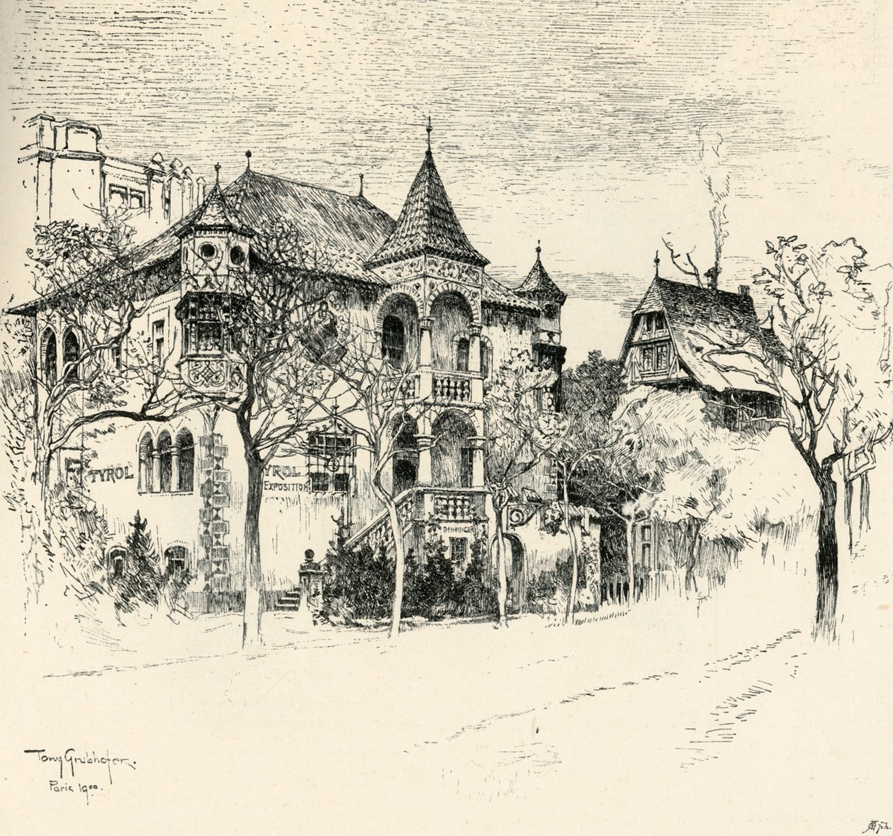 Château Tyrolen, 1900 - Tony Grubhofer