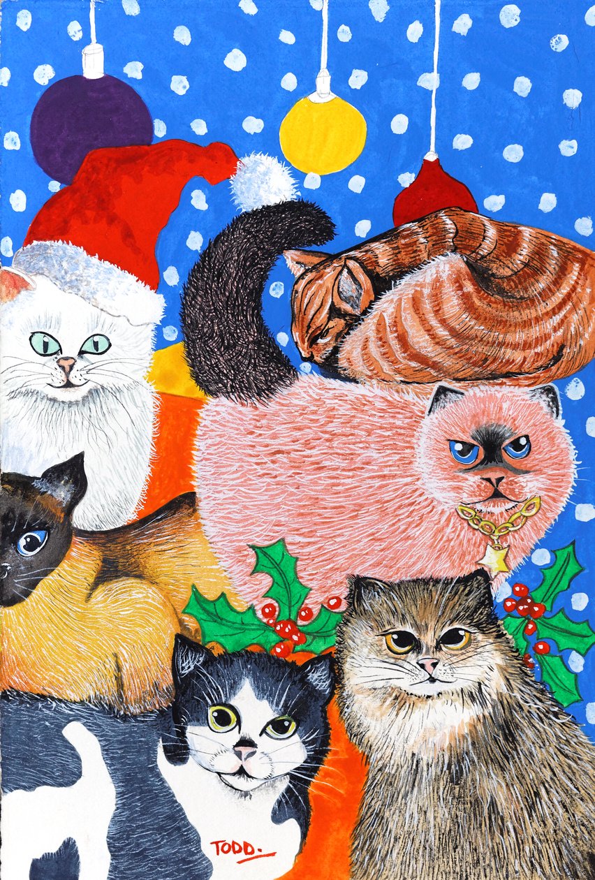 Chats de Noël - Tony Todd
