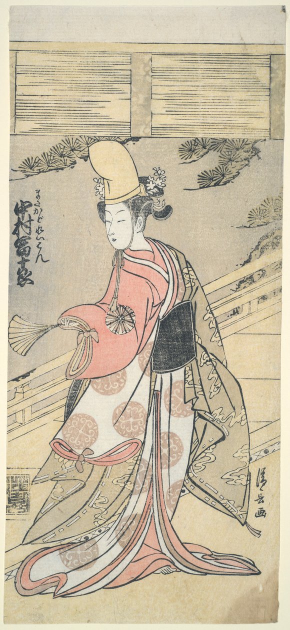 Acteur Nakamura Tomijūrō - Torii Kiyonaga