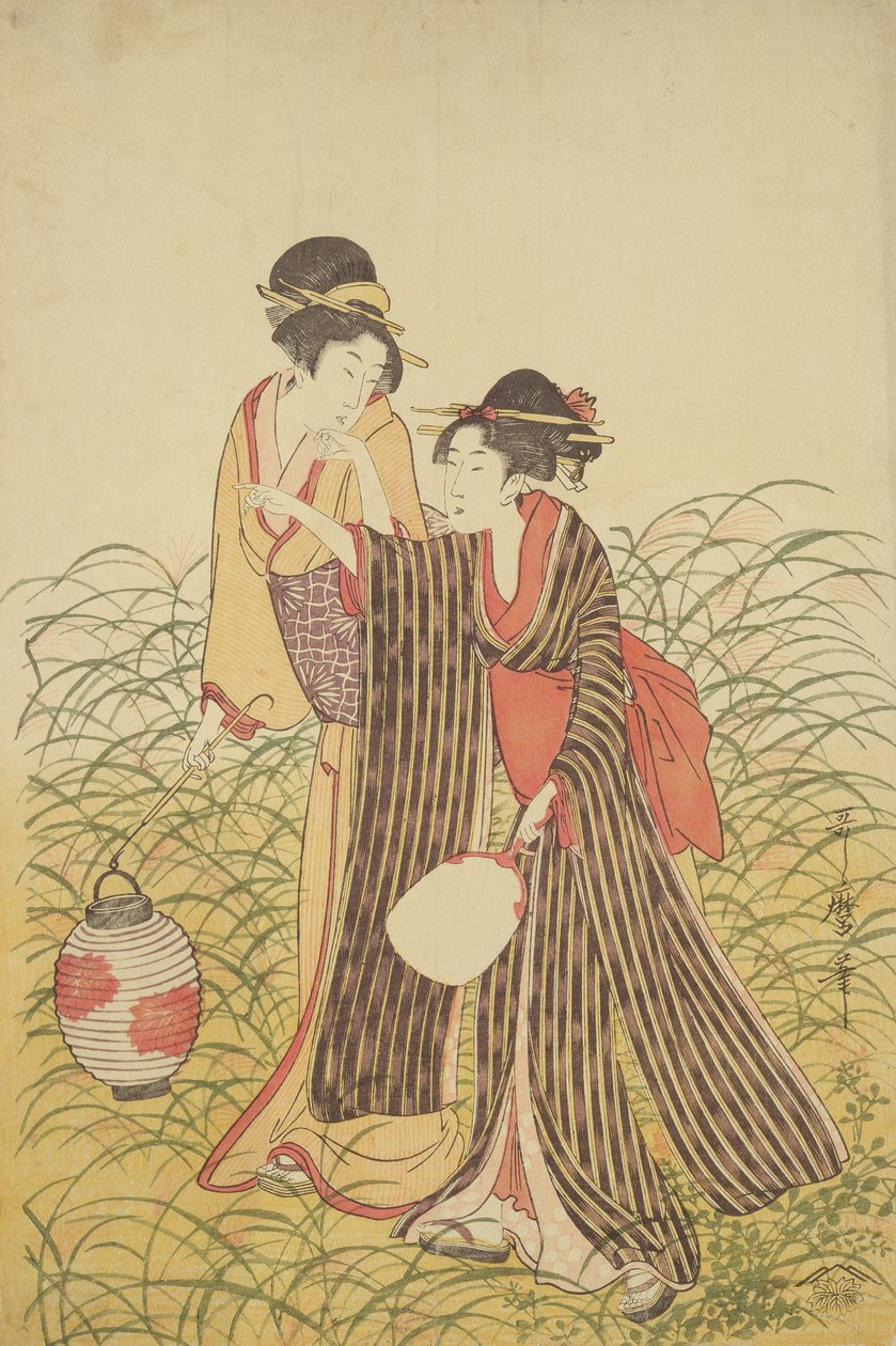 Deux dames, période Edo (1603-1868) - Toshusai Sharaku