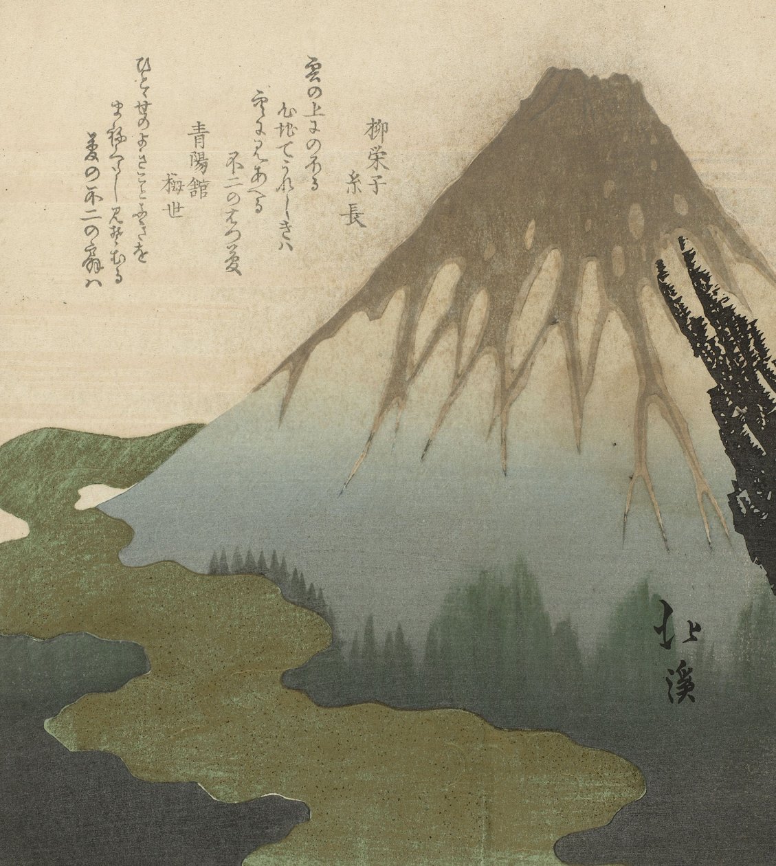 Mont Fuji, 1890-1900 - Toyota Hokkei