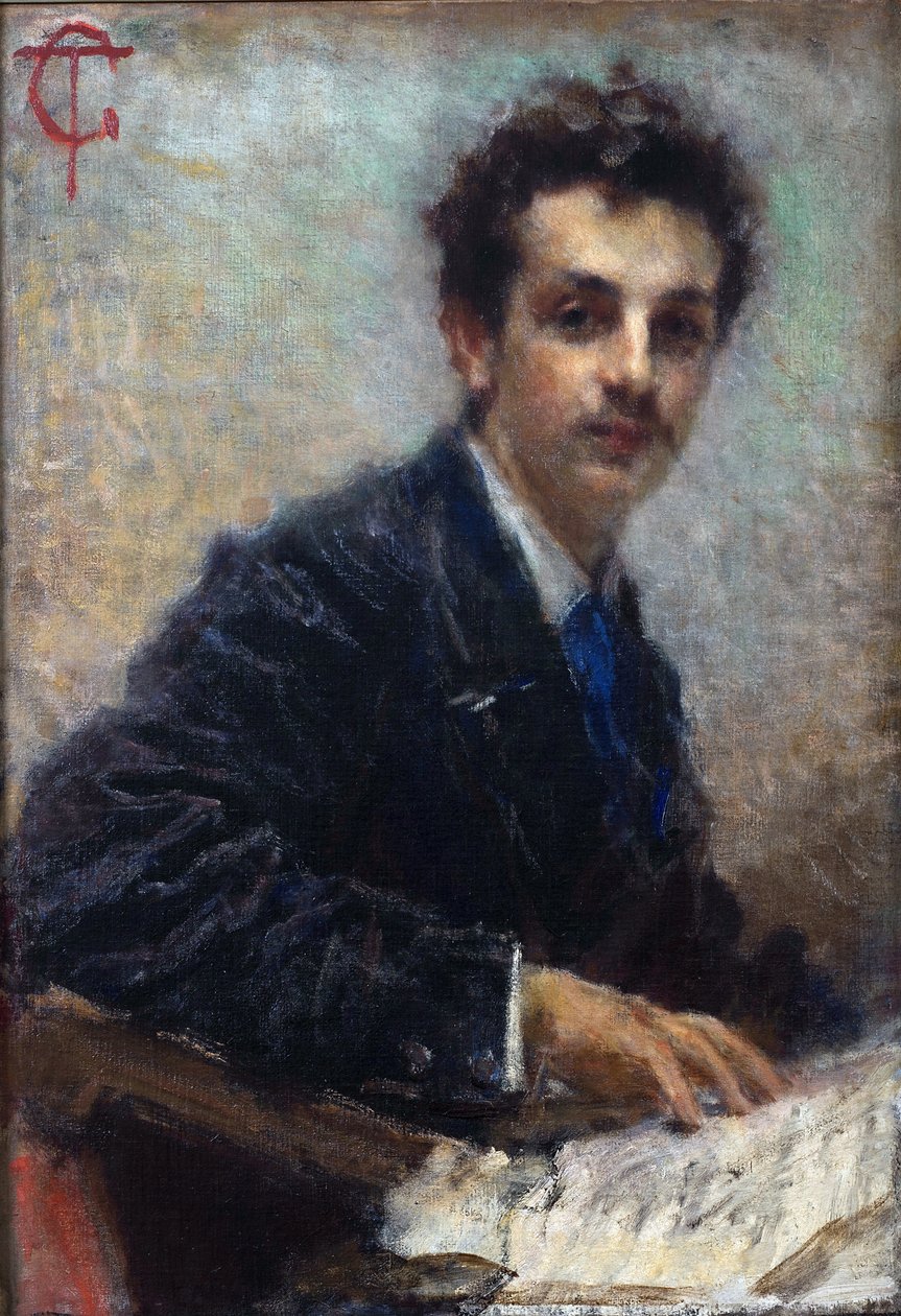 Portrait du compositeur Benedetto Junck - Tranquillo Cremona
