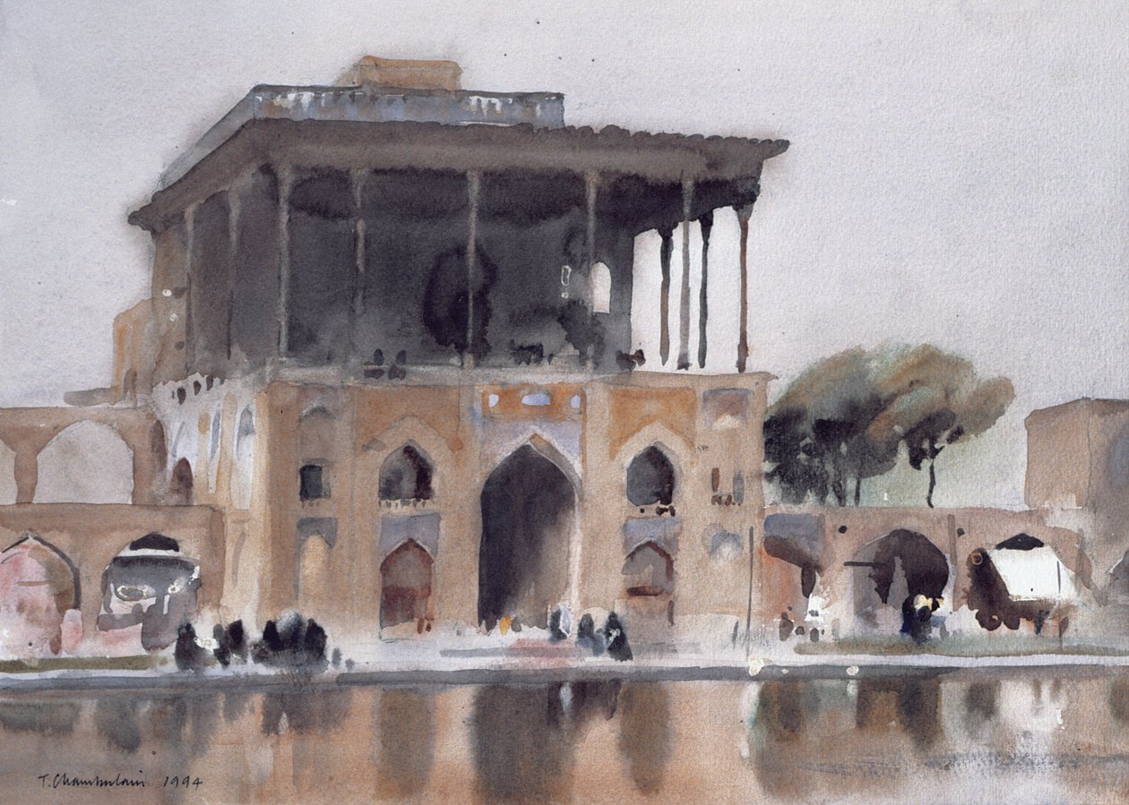 Palais Ali Qapu, Ispahan, 1994 - Trevor Chamberlain