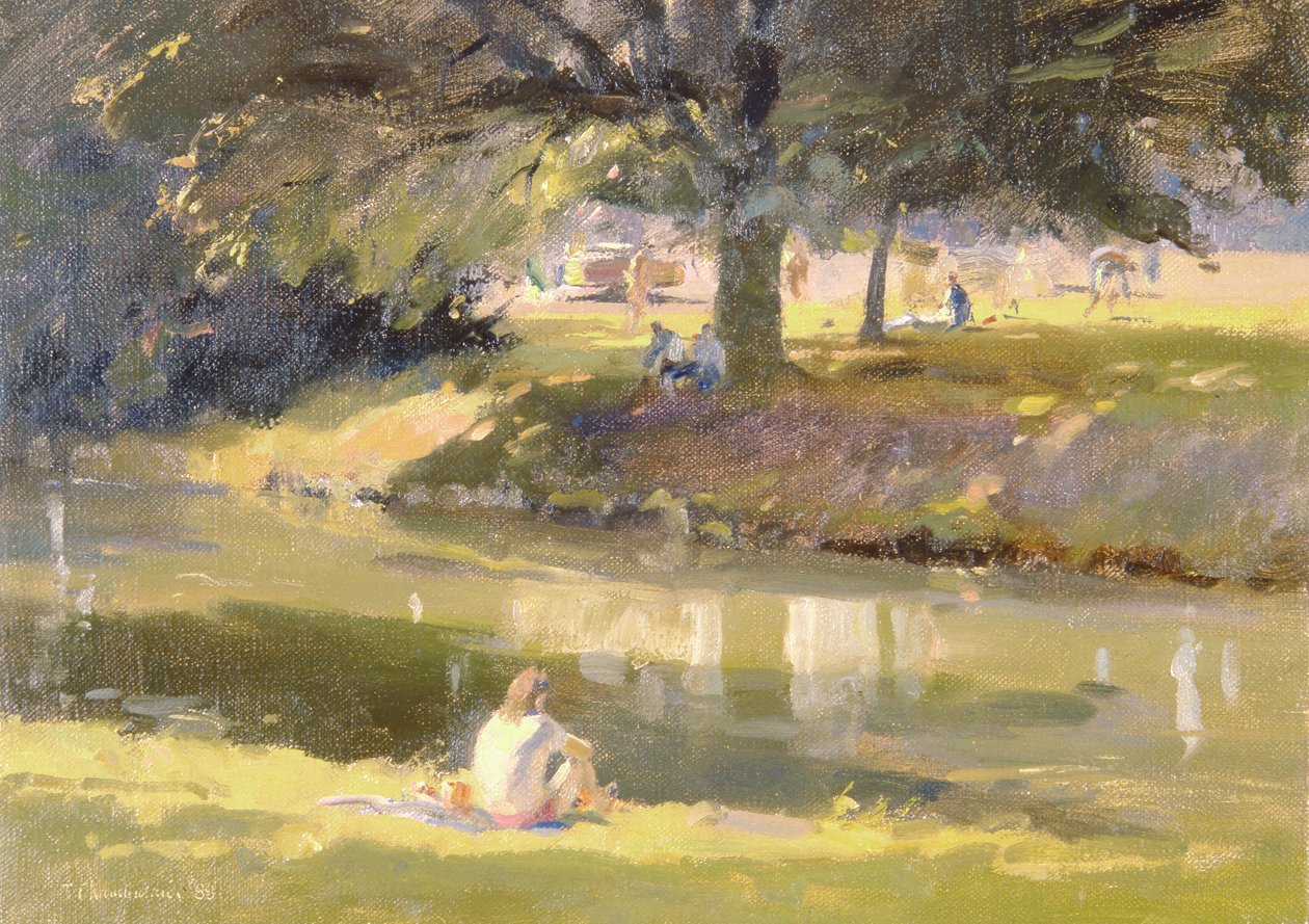 Plein été, Castle Grounds, Hertford, 1988 - Trevor Chamberlain