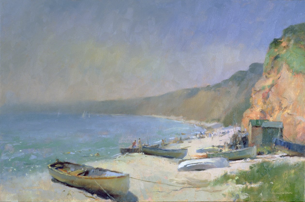 Plage scintillante, Budleigh Salterton - Trevor Chamberlain