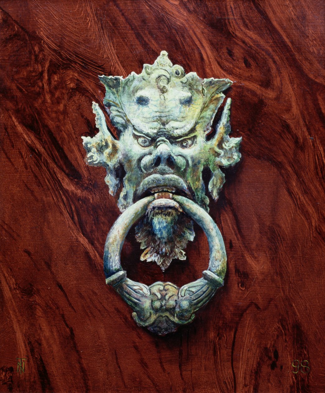 Une paire de heurtoirs toscans (Diable) 1998 - Trevor Neal