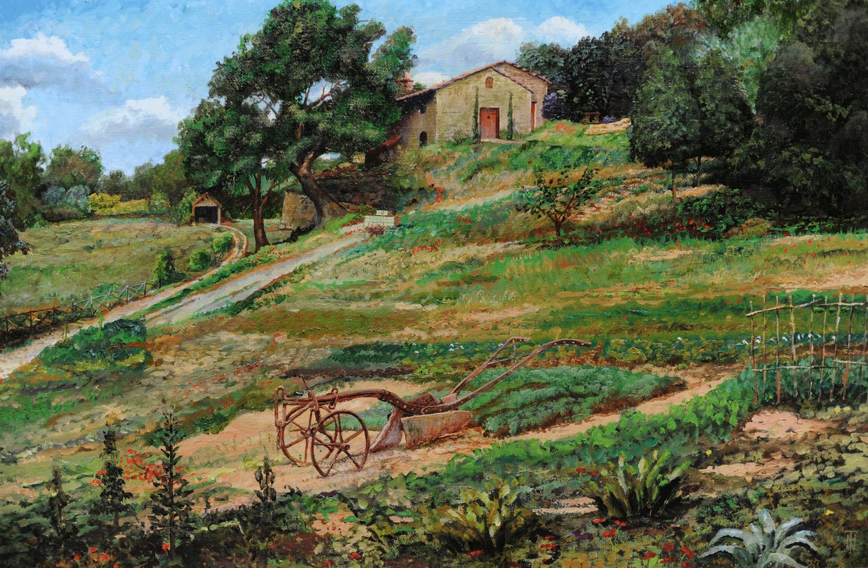 Charrue, Cortona, 1999 - Trevor Neal