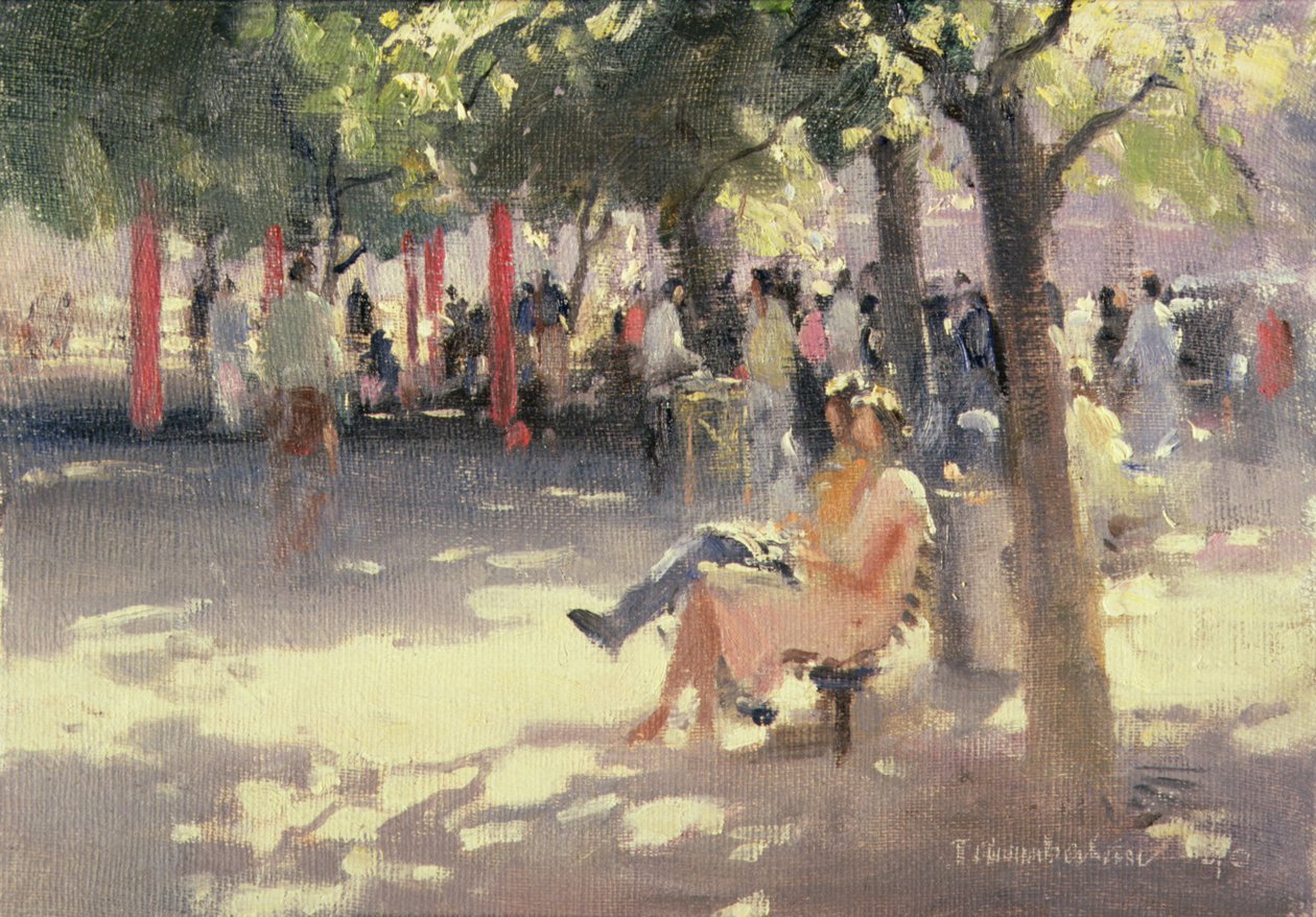 Sous les arbres, South Bank - Trevor Chamberlain