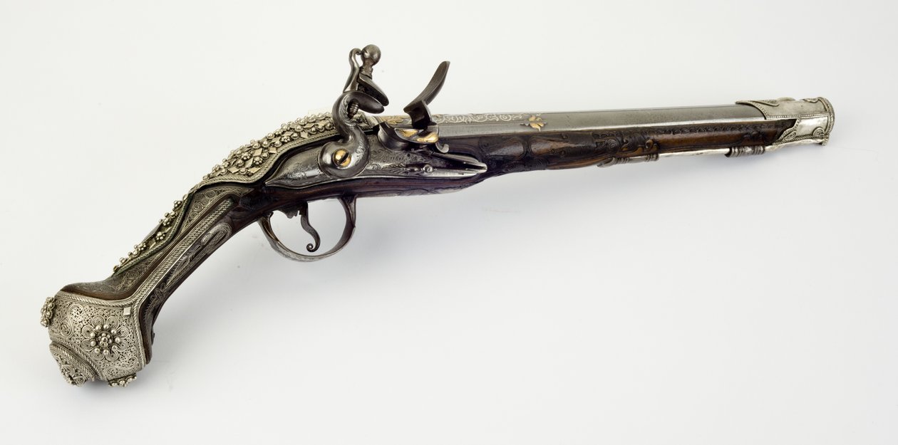 Pistolet à silex - Turkish School