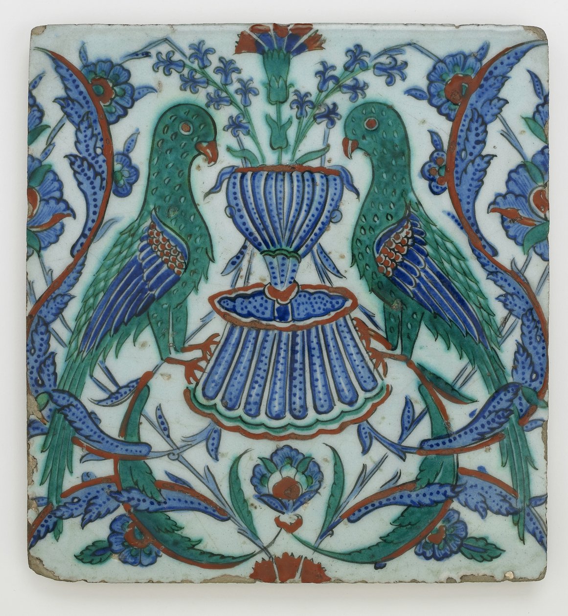 Carreau, Iznik, dynastie ottomane - Turkish School