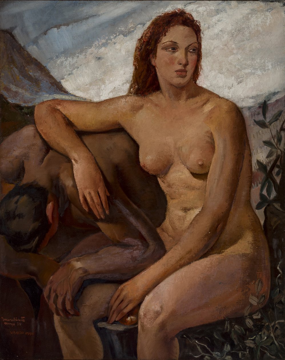 Adam et Ève - Ubaldo Oppi