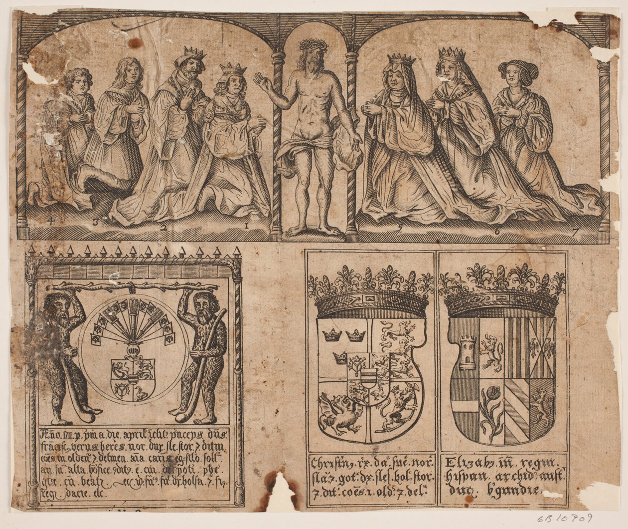 Partie du retable de Claus Berg à Odense - Ubekendt