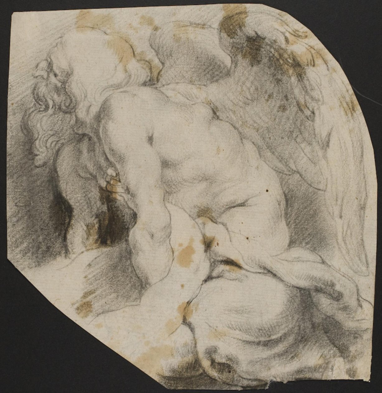 Étude de figure, de "L