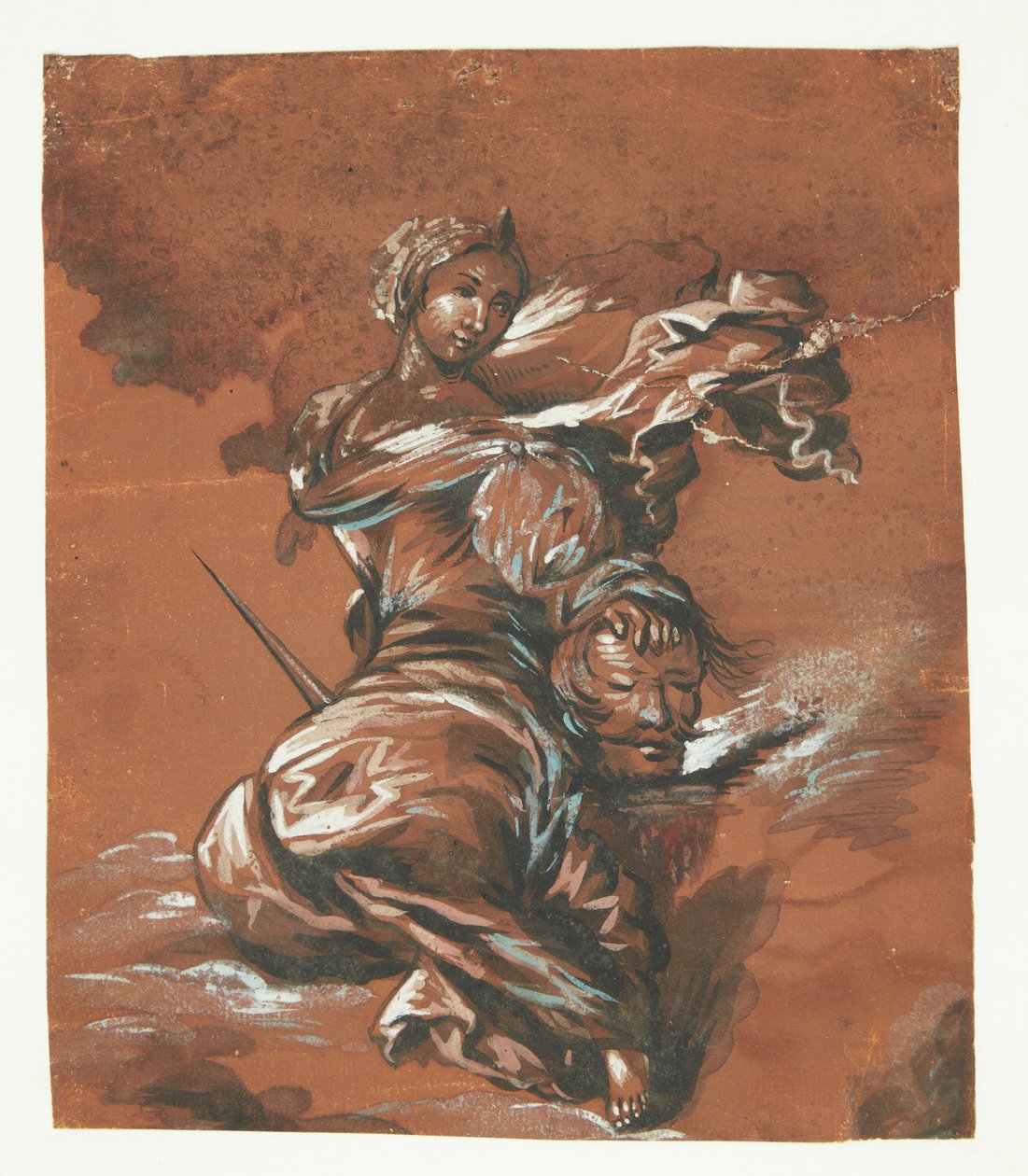 Judith avec la tête d