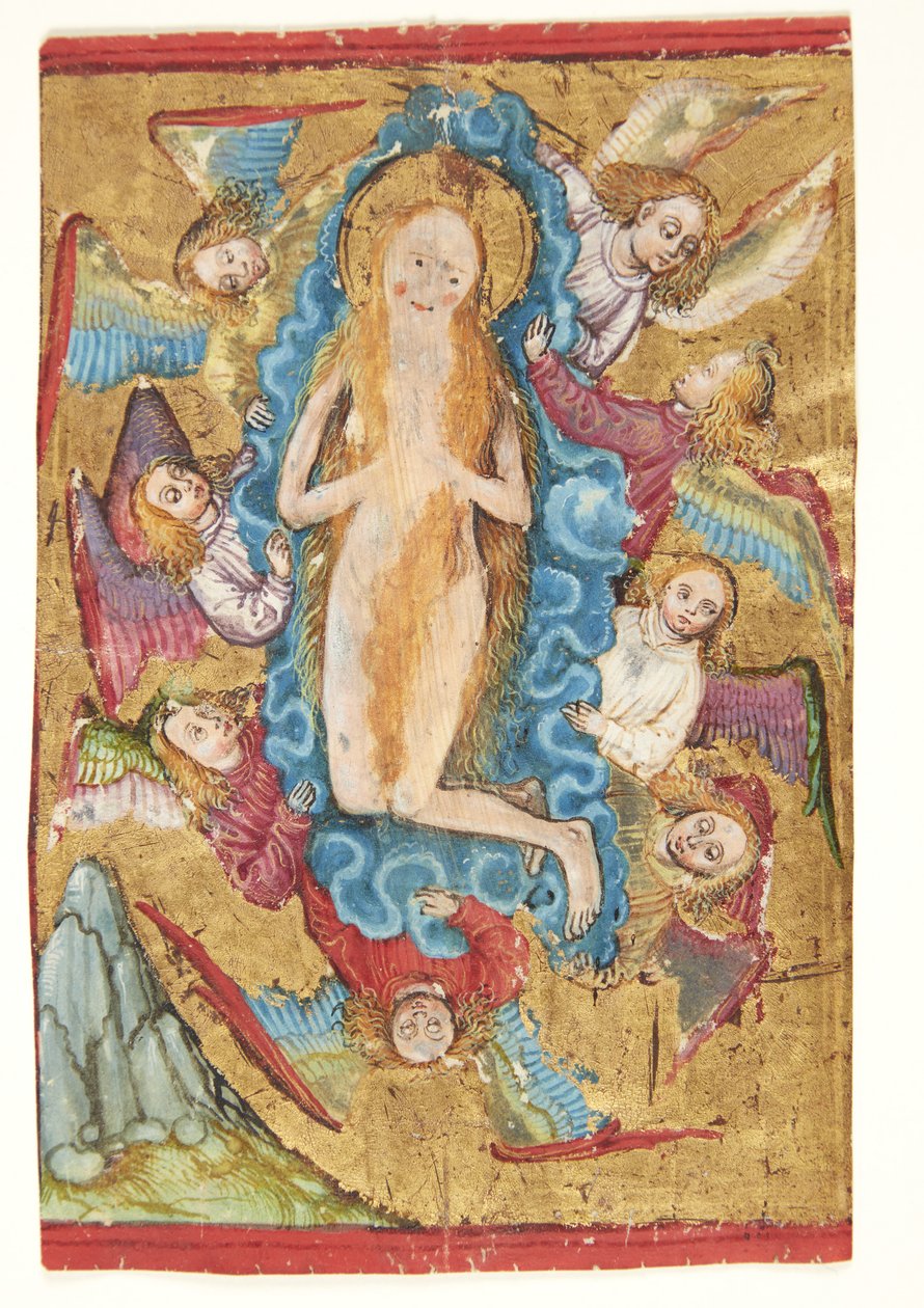 Femme emmenée au ciel par des anges - Ubekendt