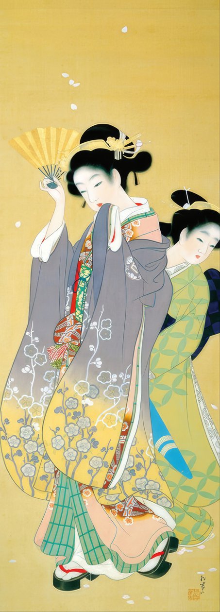 Observation des fleurs de cerisier - Uemura Shoen