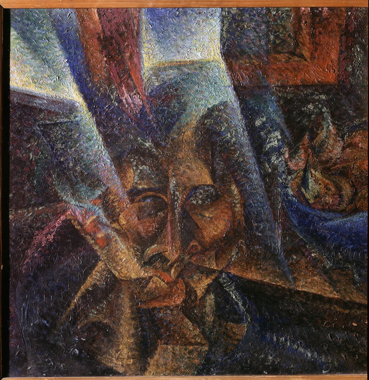 Lumière, visage et atmosphère - Umberto Boccioni