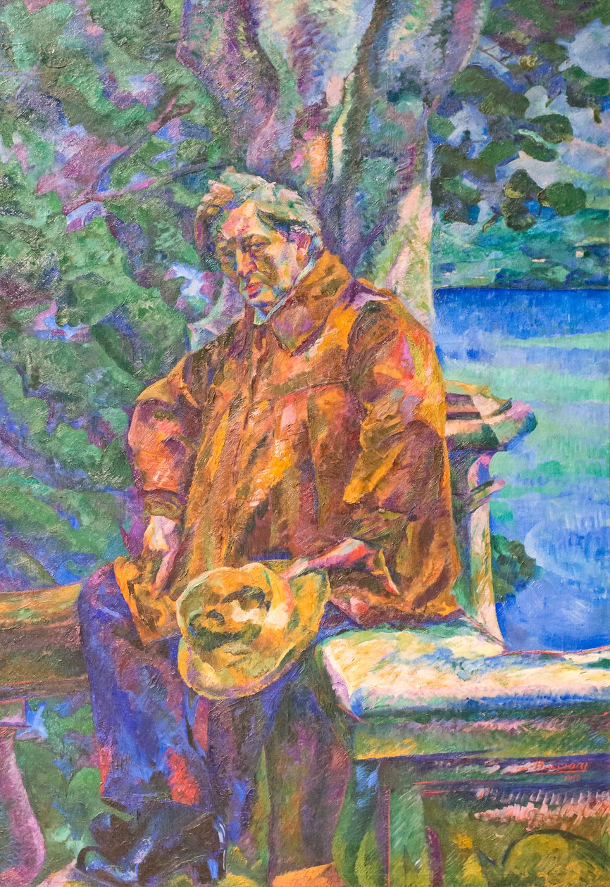 Portrait de Ferruccio Busoni - Umberto Boccioni