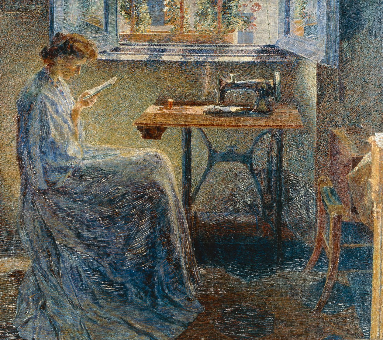 Roman de la couturière - Umberto Boccioni