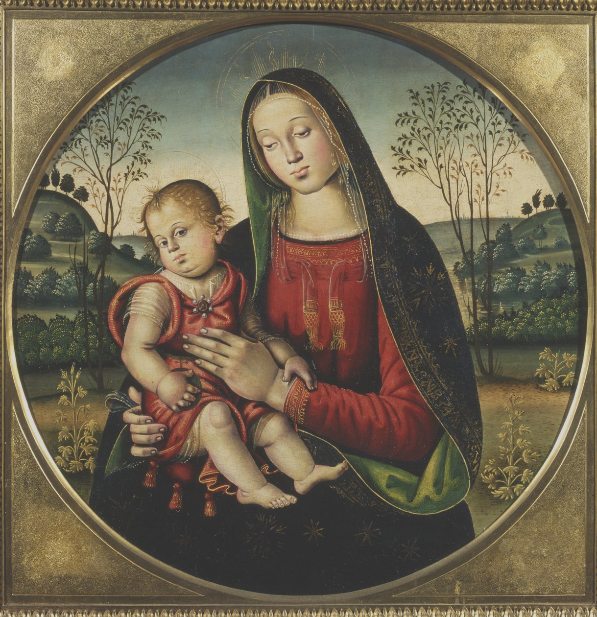 Madone et Enfant - Umbrian School